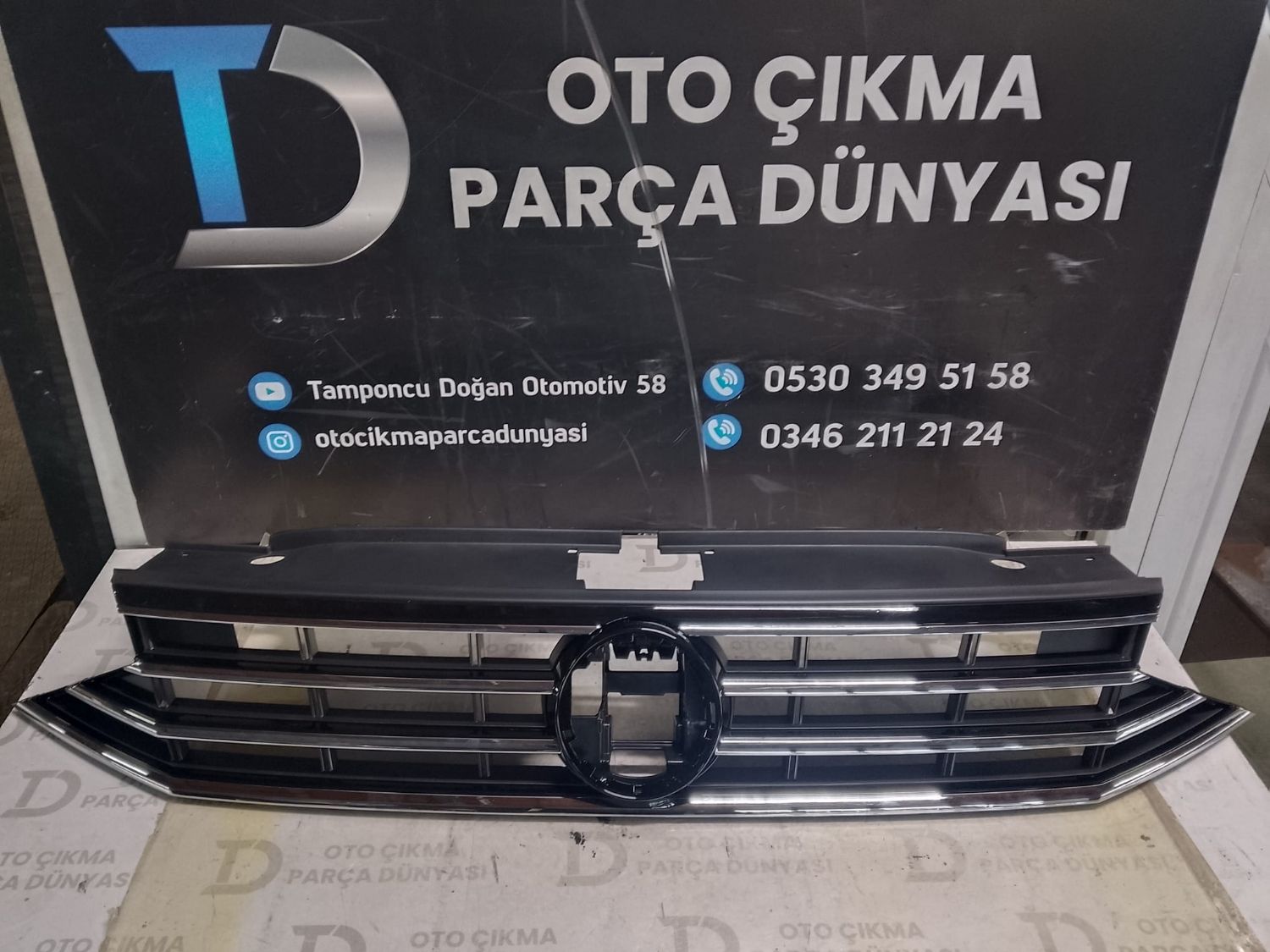 VOLKSWAGEN PASSAT  �N PANJUR KOMPLE KROMLU 2020 -